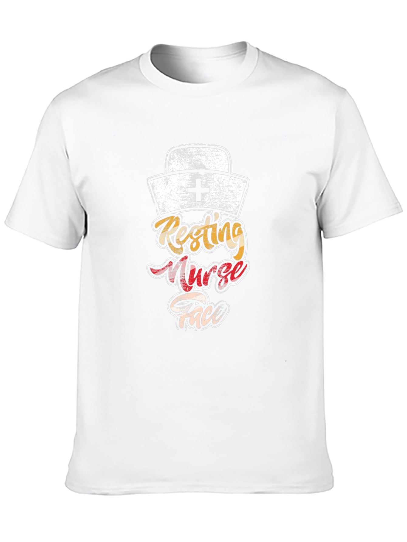 Resting Nurse Face Graphic T-Shirt