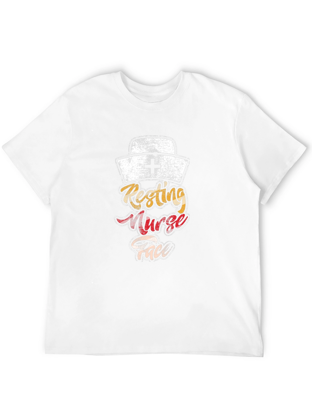 Resting Nurse Face Graphic T-Shirt