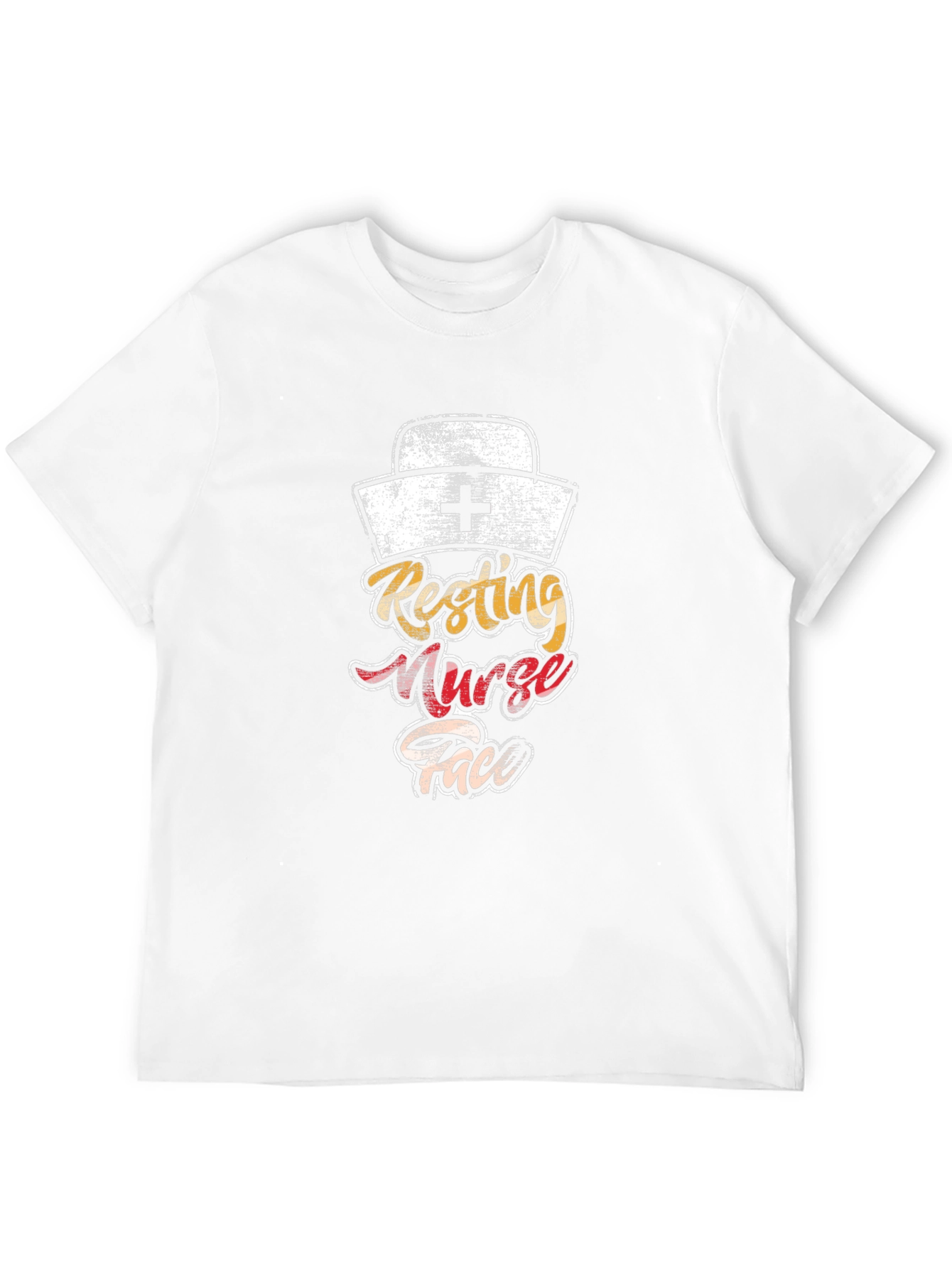 Resting Nurse Face Graphic T-Shirt