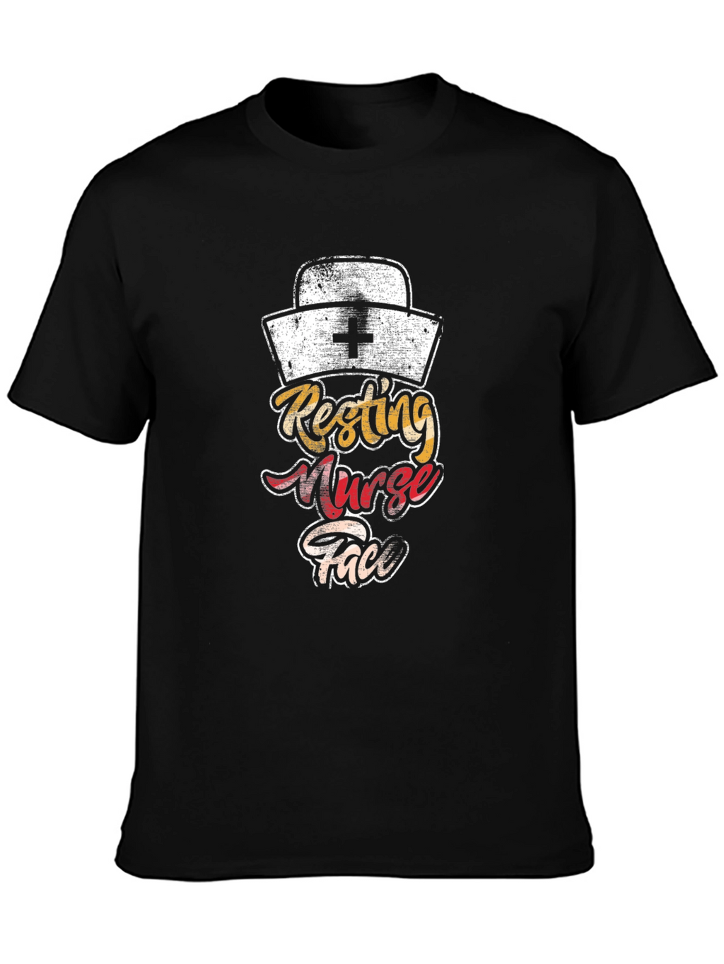 Resting Nurse Face Graphic T-Shirt