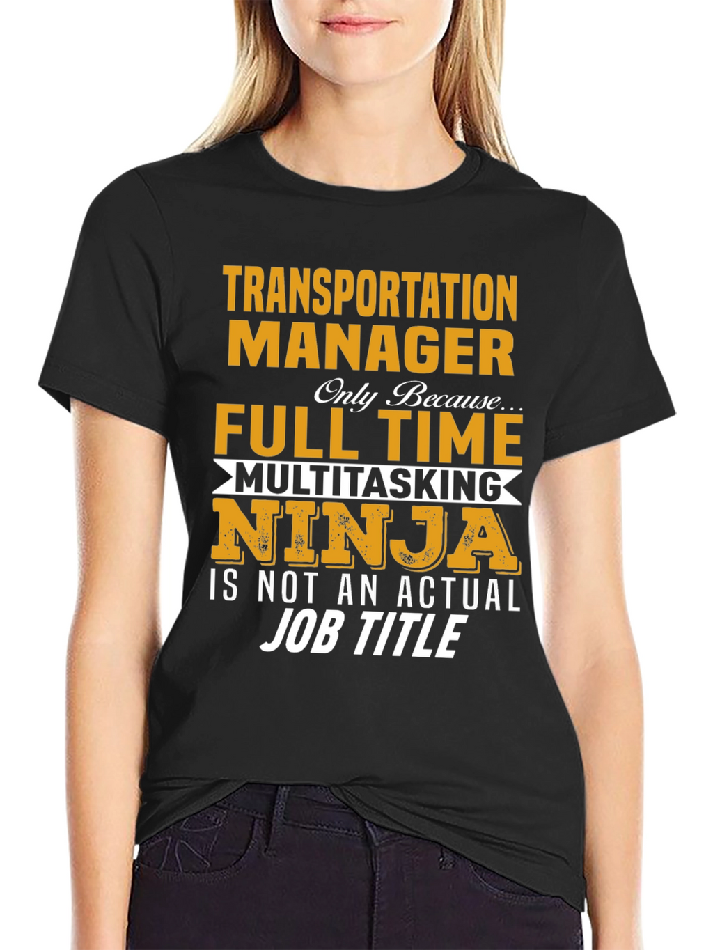 Transportation Manager Multitasking Ninja T-Shirt