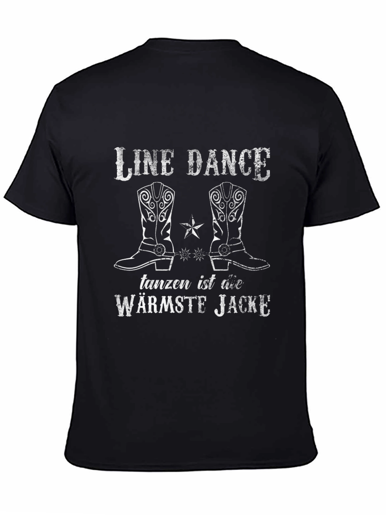 Line Dance Warmest Jacket Graphic T-Shirt