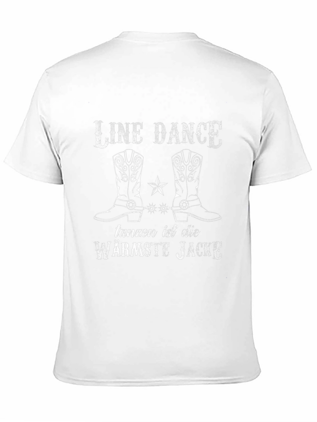 Line Dance Warmest Jacket Graphic T-Shirt