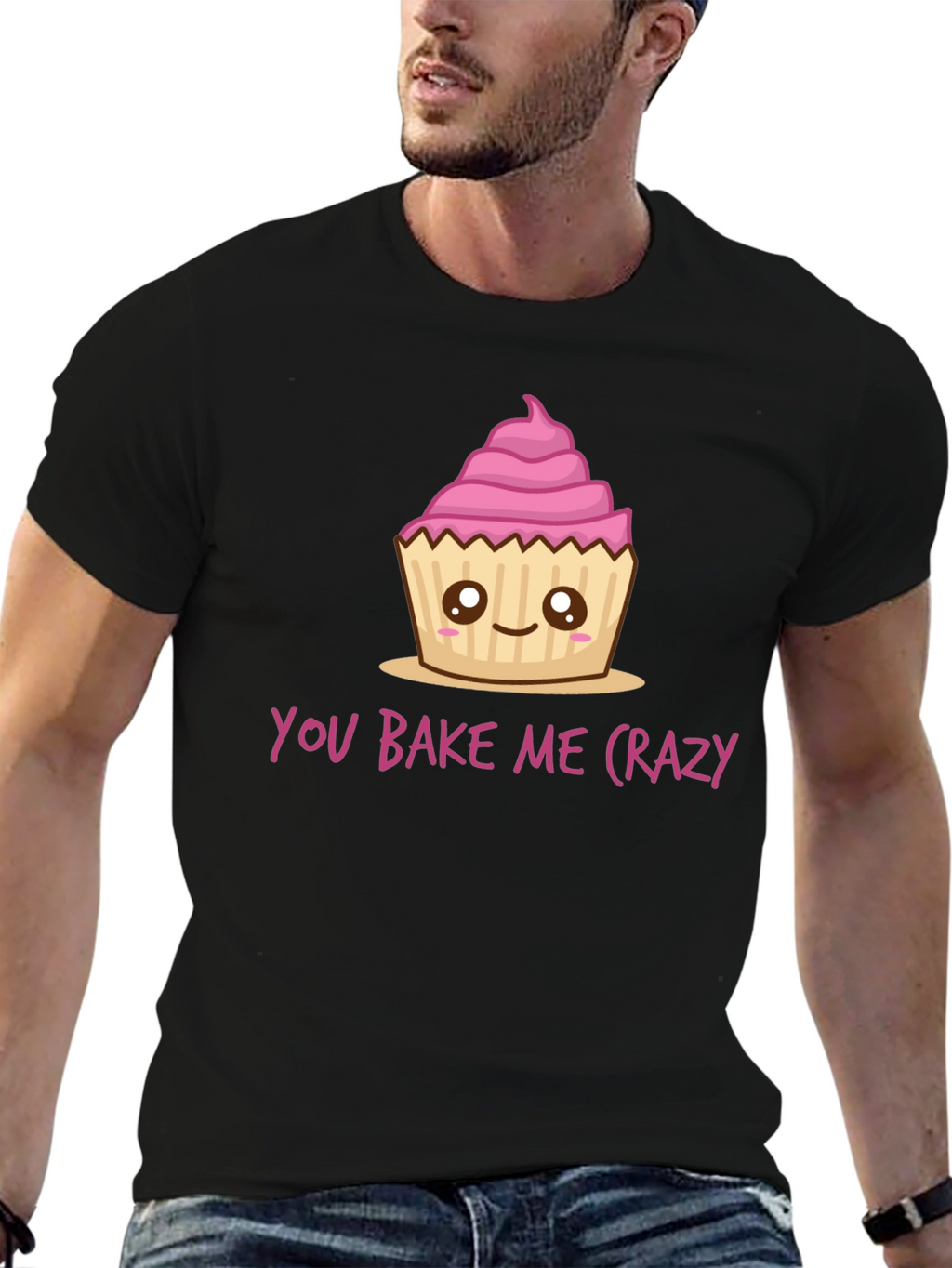 You Bake Me Crazy Cupcake T-Shirt