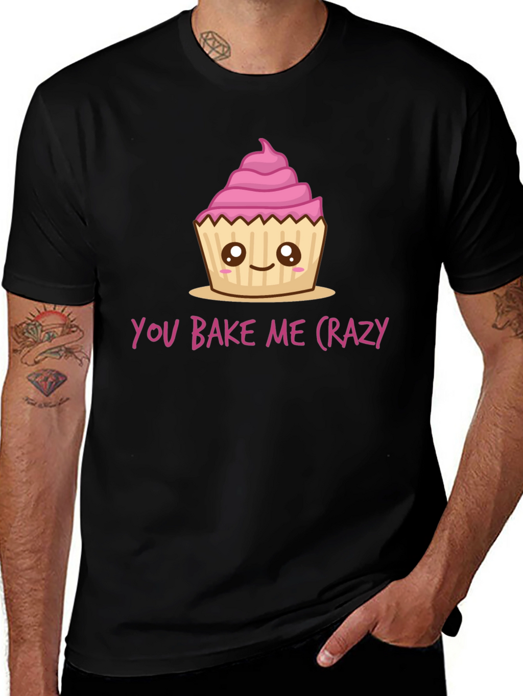 You Bake Me Crazy Cupcake T-Shirt