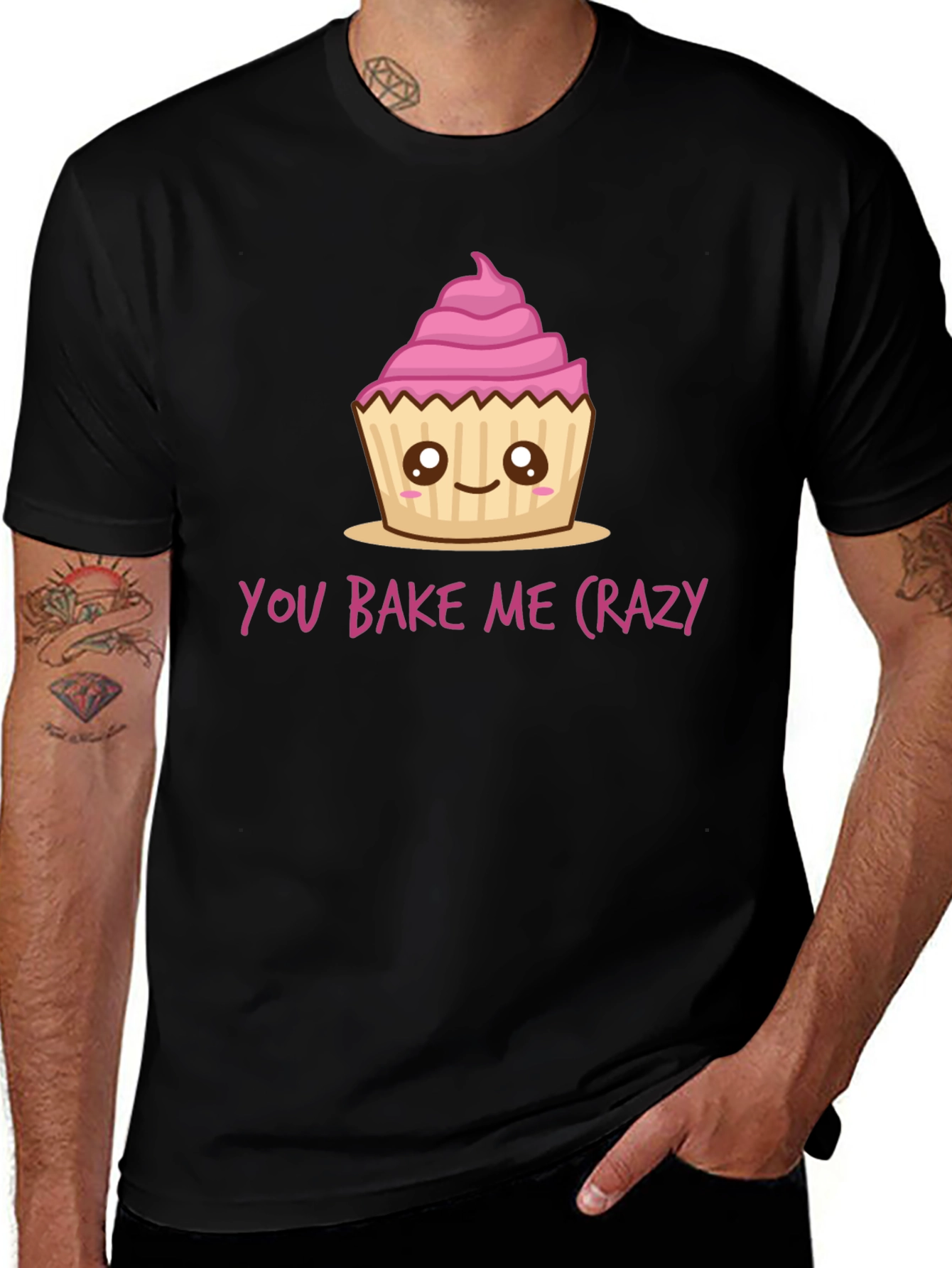 You Bake Me Crazy Cupcake T-Shirt