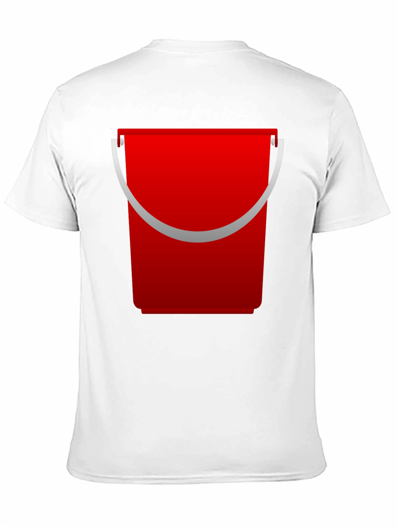 Red Bucket Graphic T-Shirt