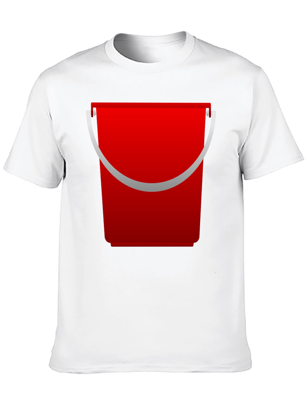 Red Bucket Graphic T-Shirt