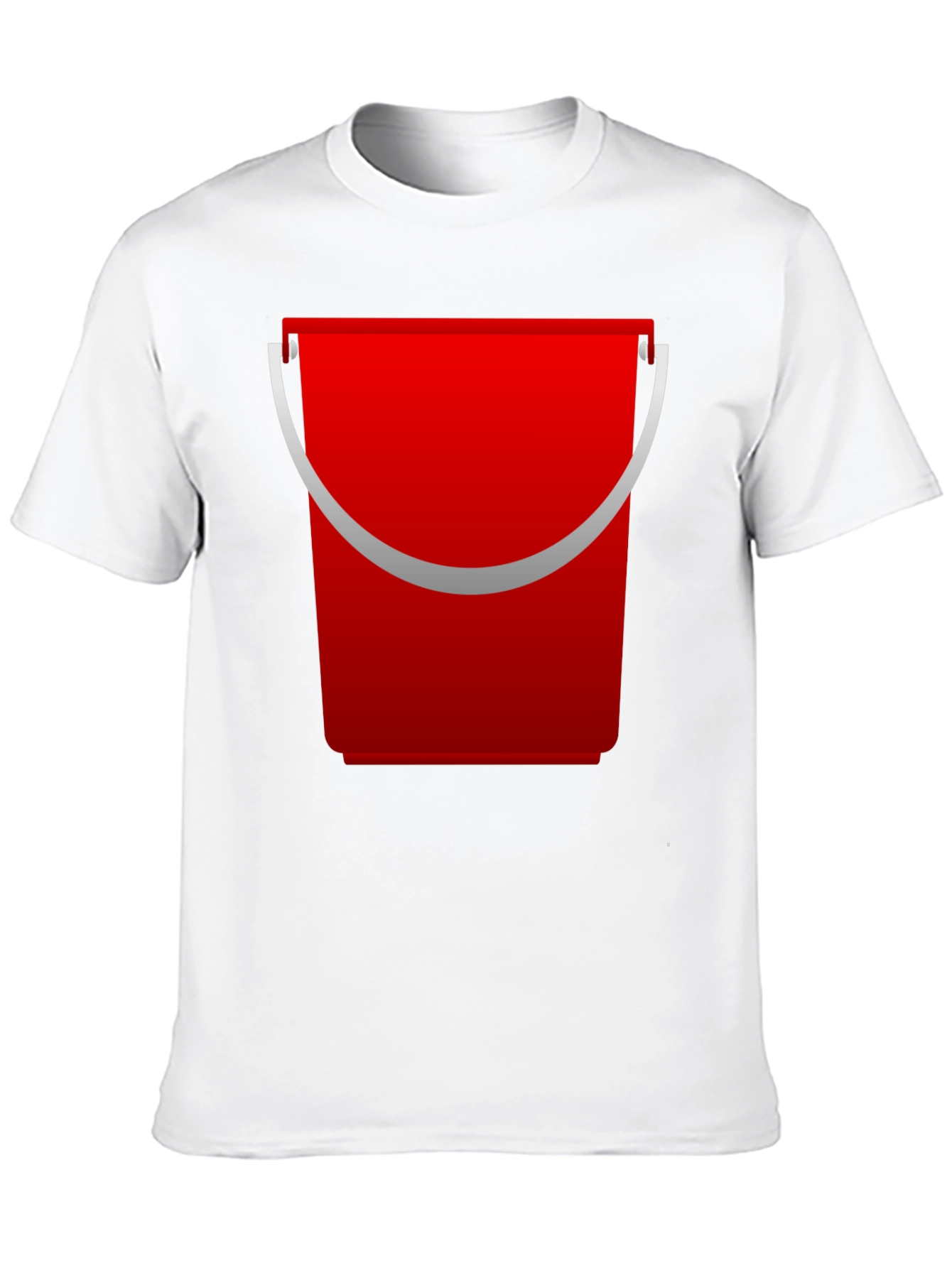 Red Bucket Graphic T-Shirt