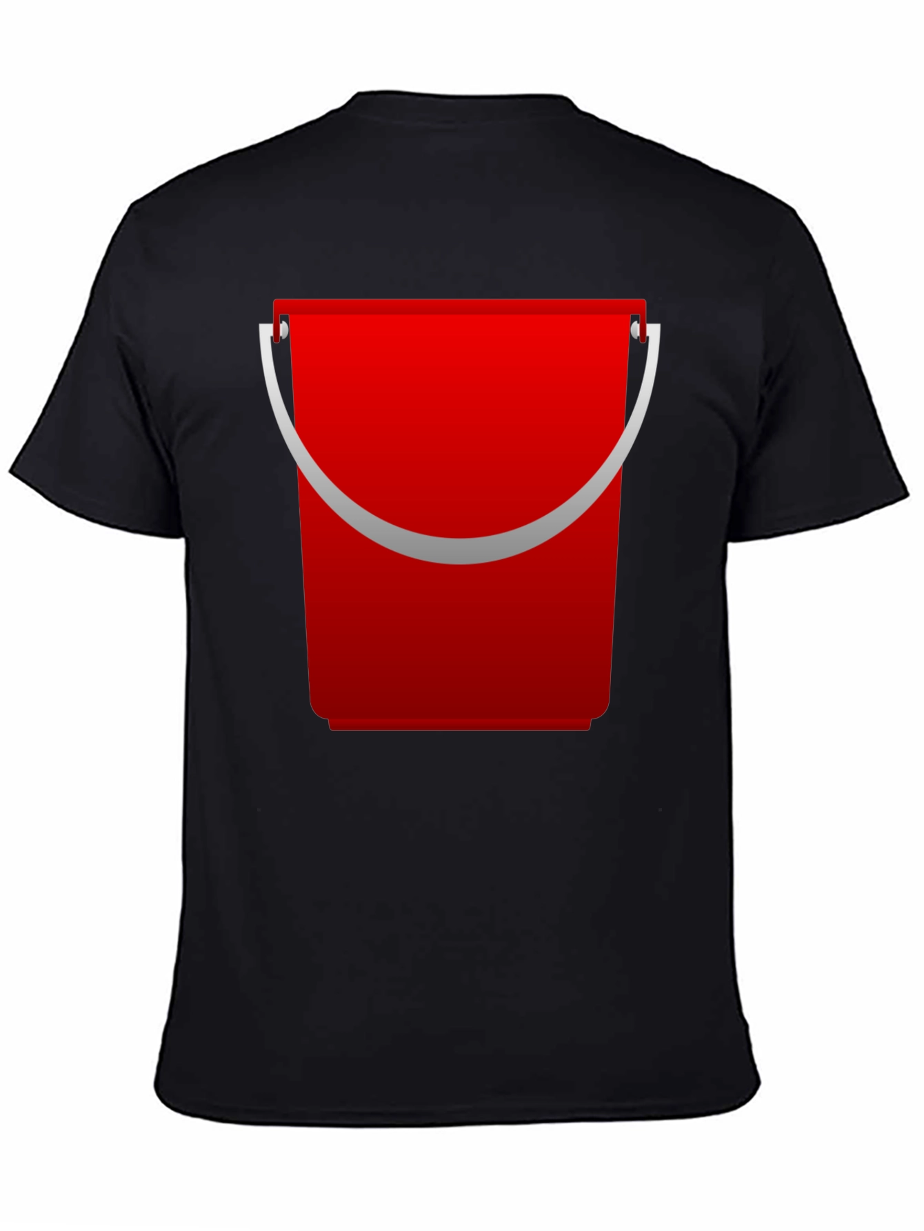 Red Bucket Graphic T-Shirt