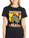 The King Neko Catzilla T-Shirt