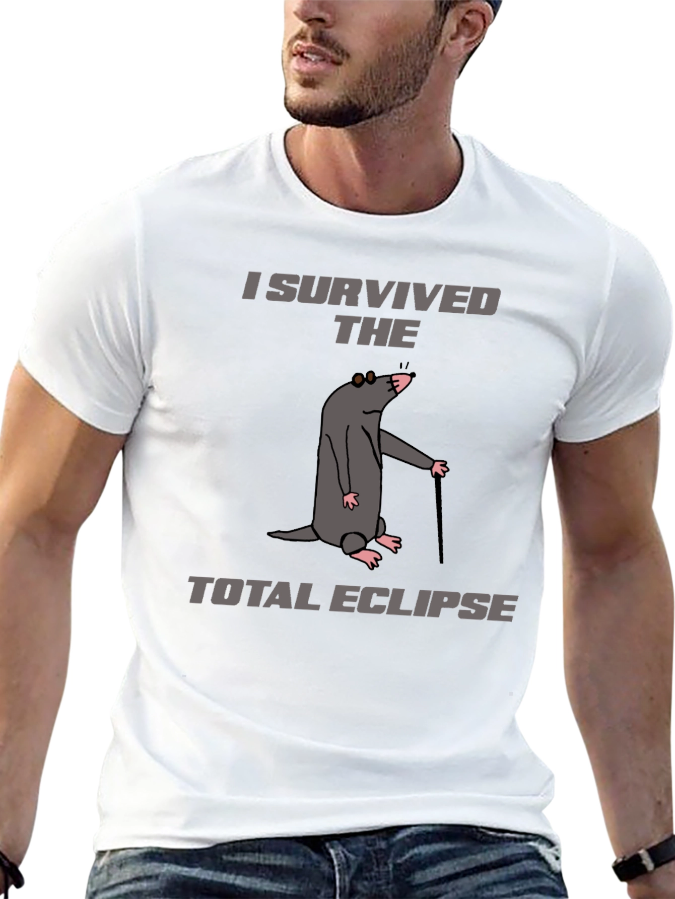 I Survived The Total Eclipse Graphic T-Shirt