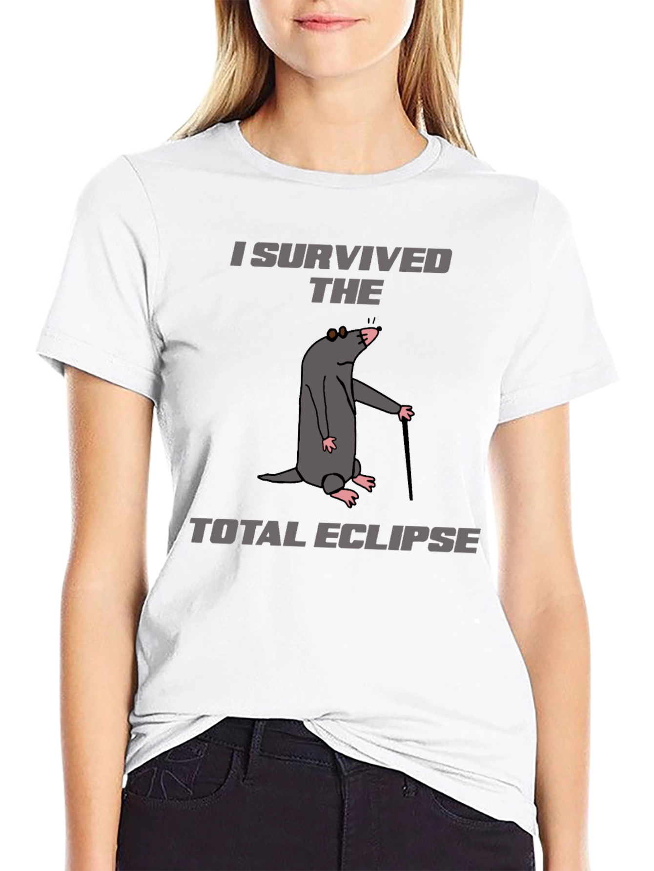 I Survived The Total Eclipse Graphic T-Shirt