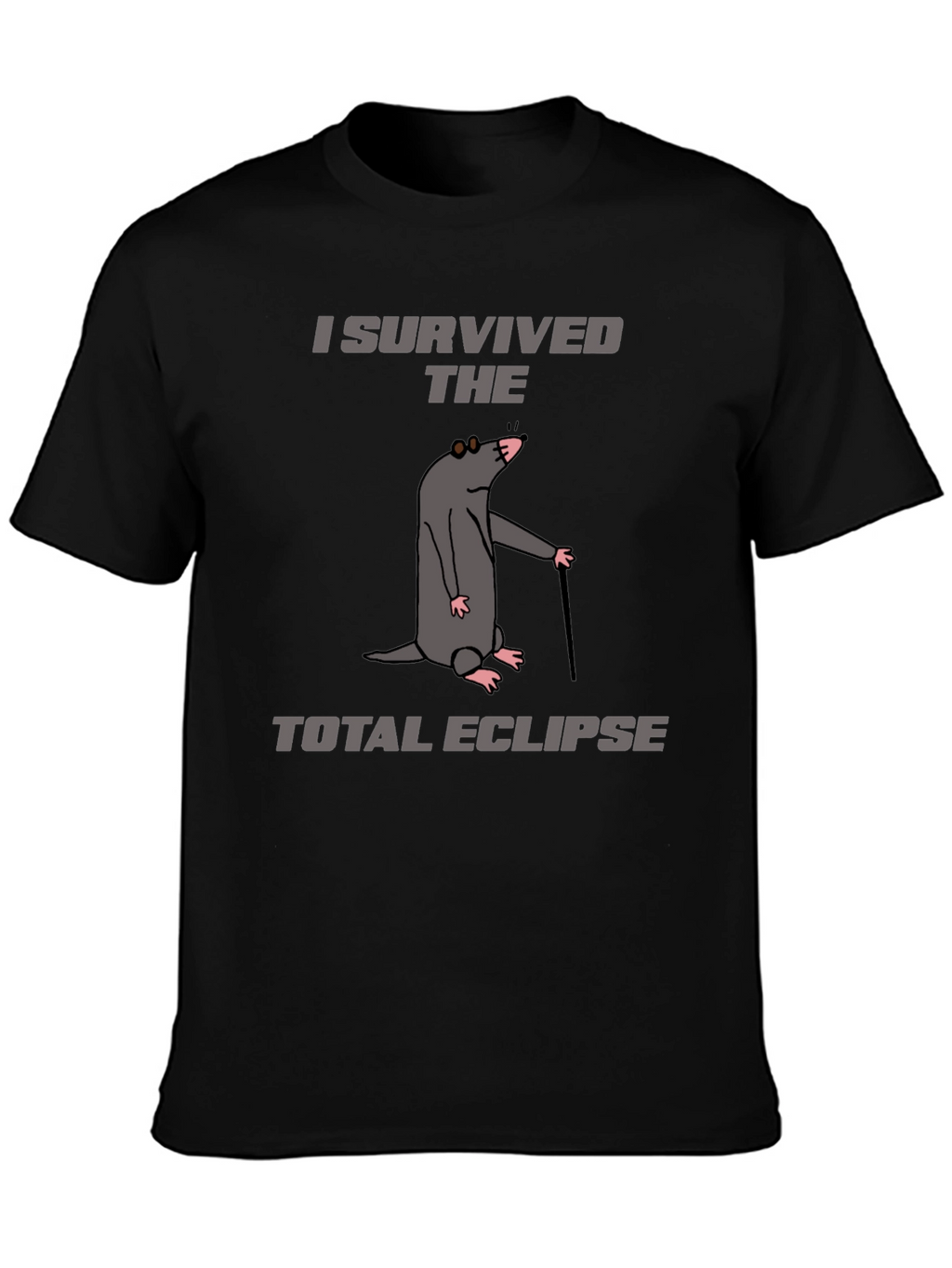 I Survived The Total Eclipse Graphic T-Shirt
