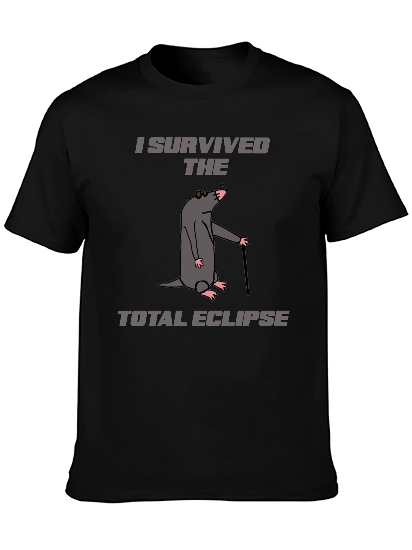 I Survived The Total Eclipse Graphic T-Shirt