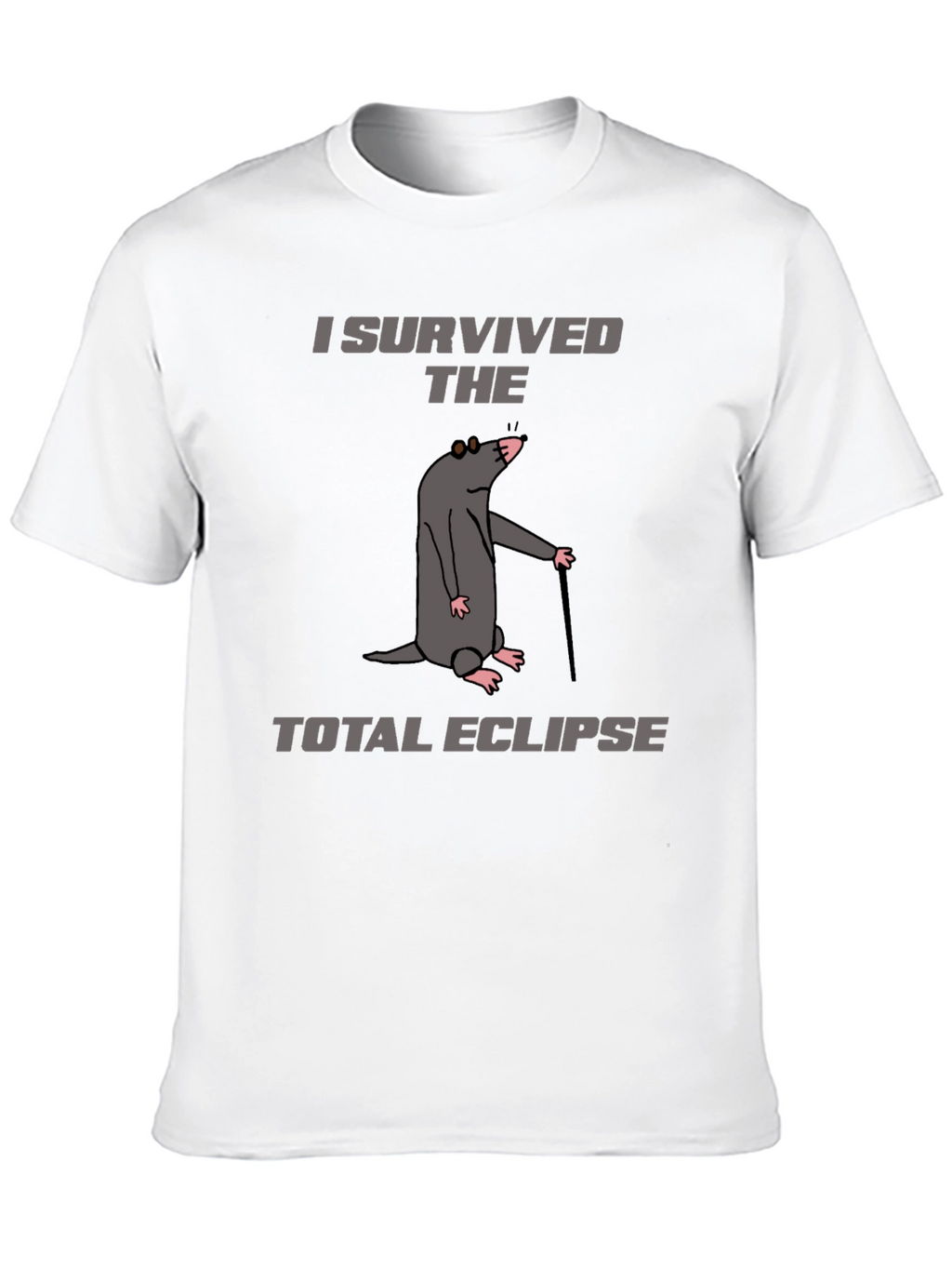 I Survived The Total Eclipse Graphic T-Shirt