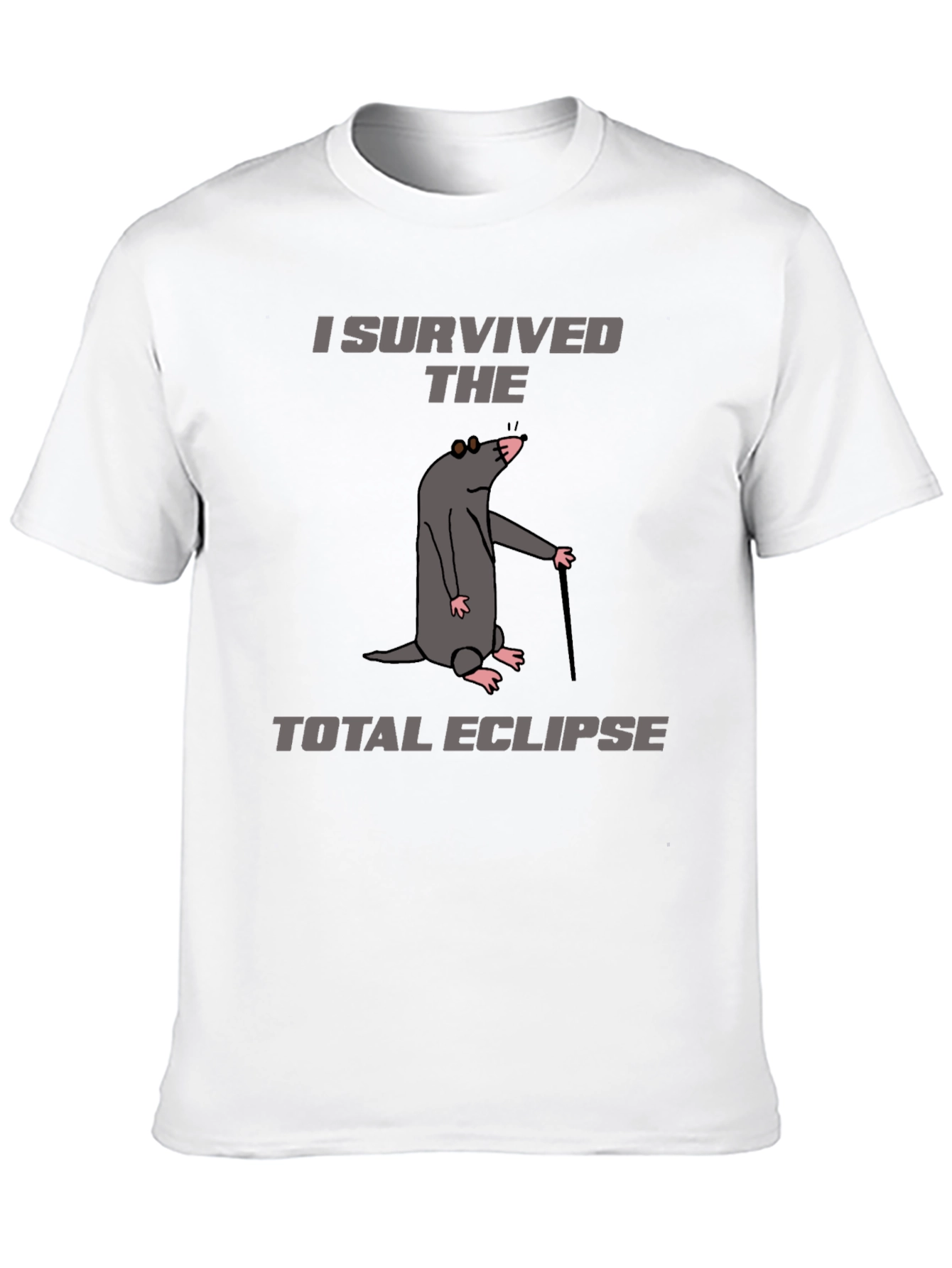 I Survived The Total Eclipse Graphic T-Shirt