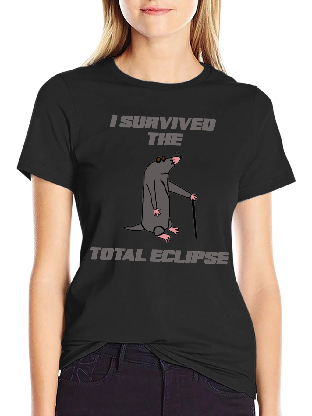 I Survived The Total Eclipse Graphic T-Shirt