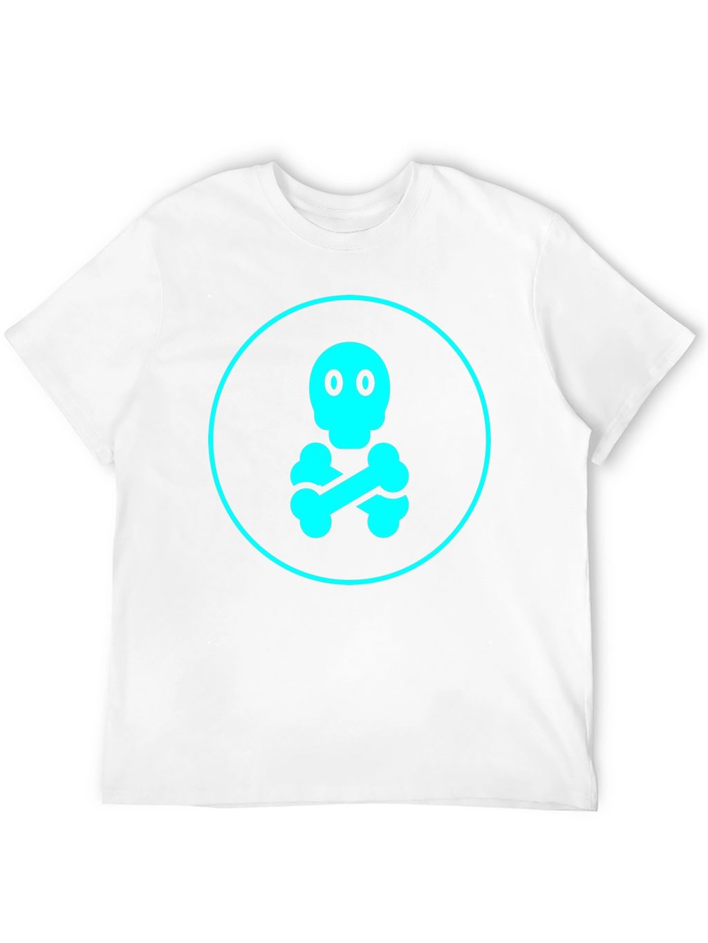 Skull & Crossbones Graphic Tee - Black