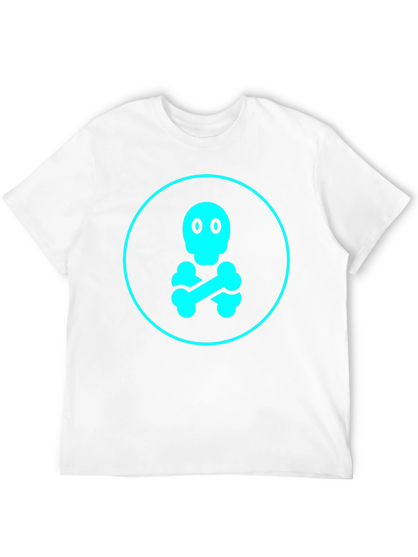 Skull & Crossbones Graphic Tee - Black