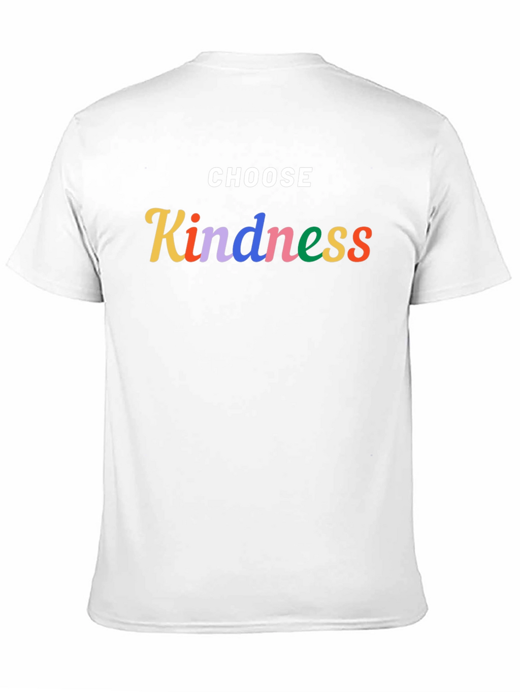 Choose Kindness Graphic Tee - Black Casual T-Shirt