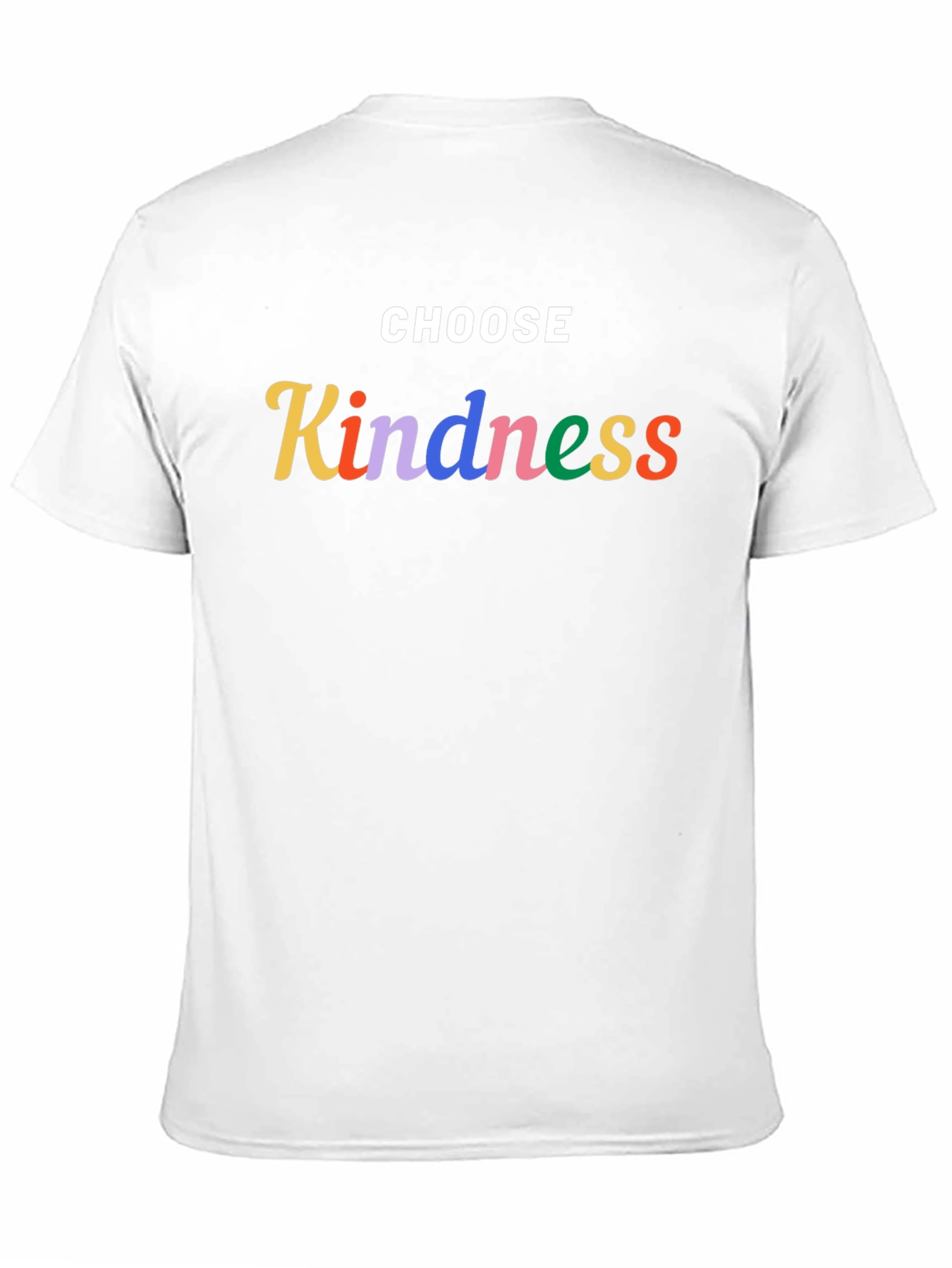 Choose Kindness Graphic Tee - Black Casual T-Shirt
