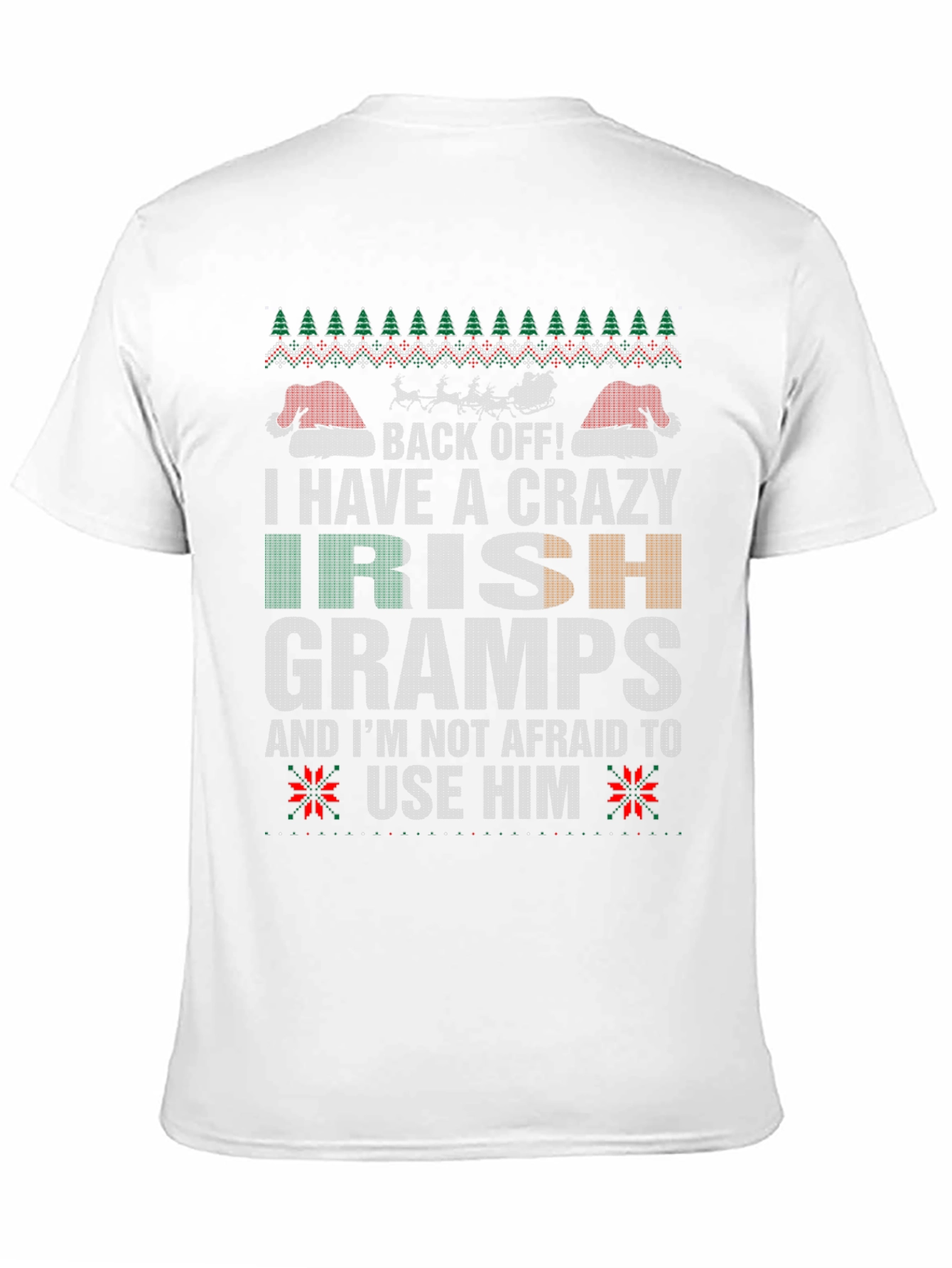 Crazy Irish Gramps Christmas T-Shirt