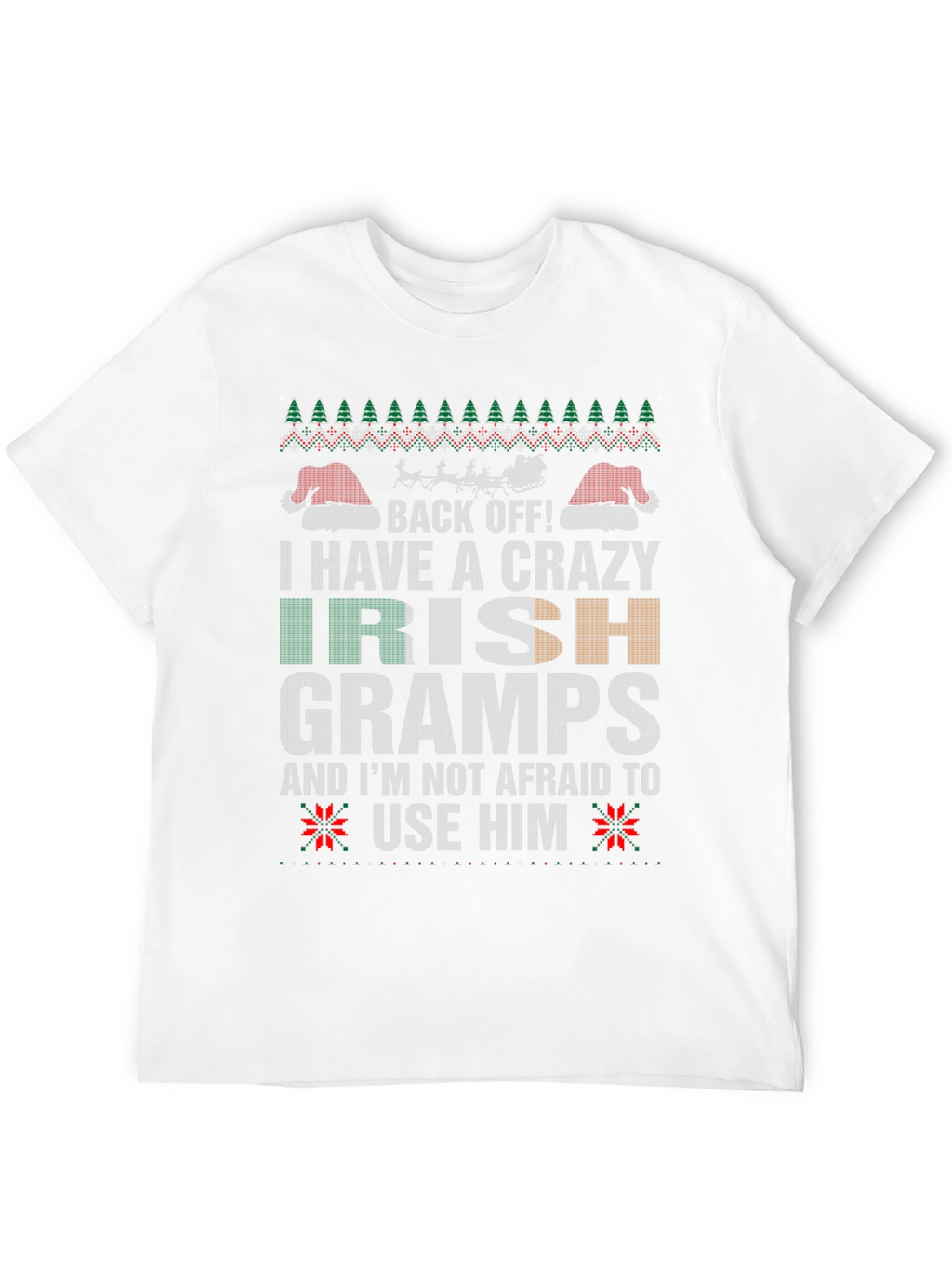 Crazy Irish Gramps Christmas T-Shirt