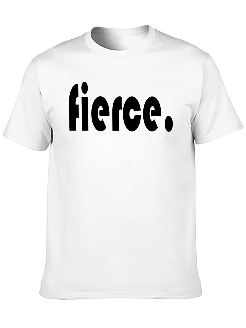 Fierce Black Graphic Tee - Stylish Comfort