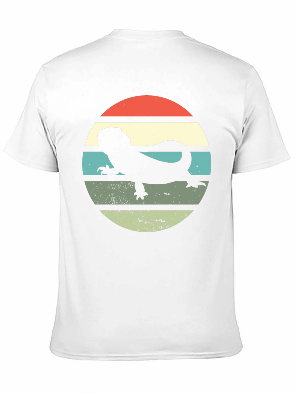 Retro Bearded Dragon Sunset T-Shirt