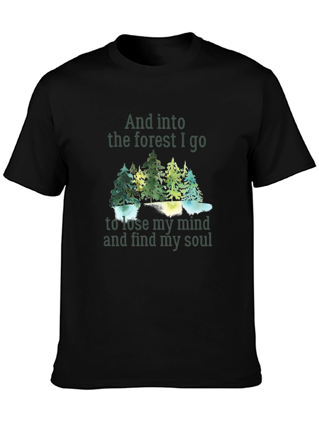 Forest Soul Graphic T-Shirt - Wanderlust Design