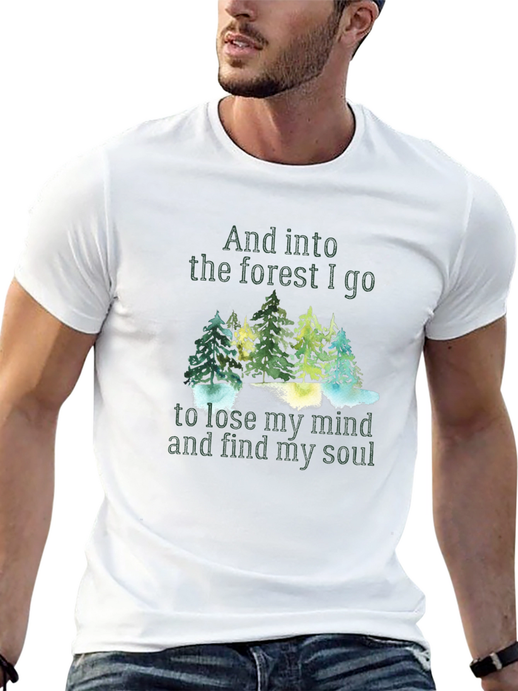Forest Soul Graphic T-Shirt - Wanderlust Design