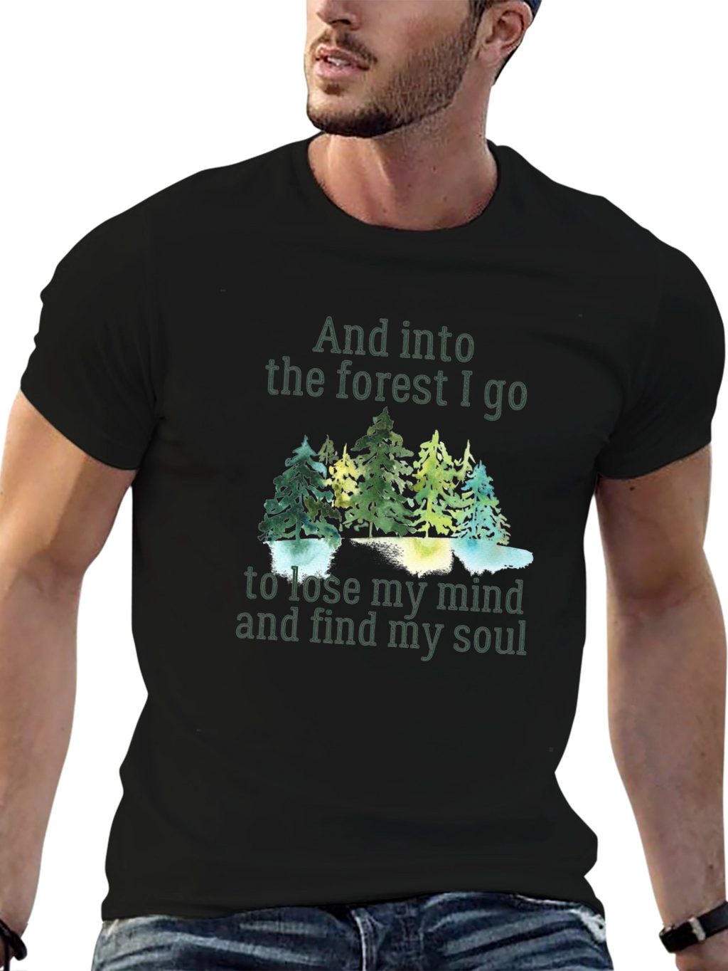 Forest Soul Graphic T-Shirt - Wanderlust Design