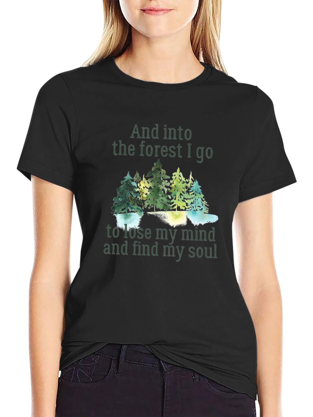 Forest Soul Graphic T-Shirt - Wanderlust Design