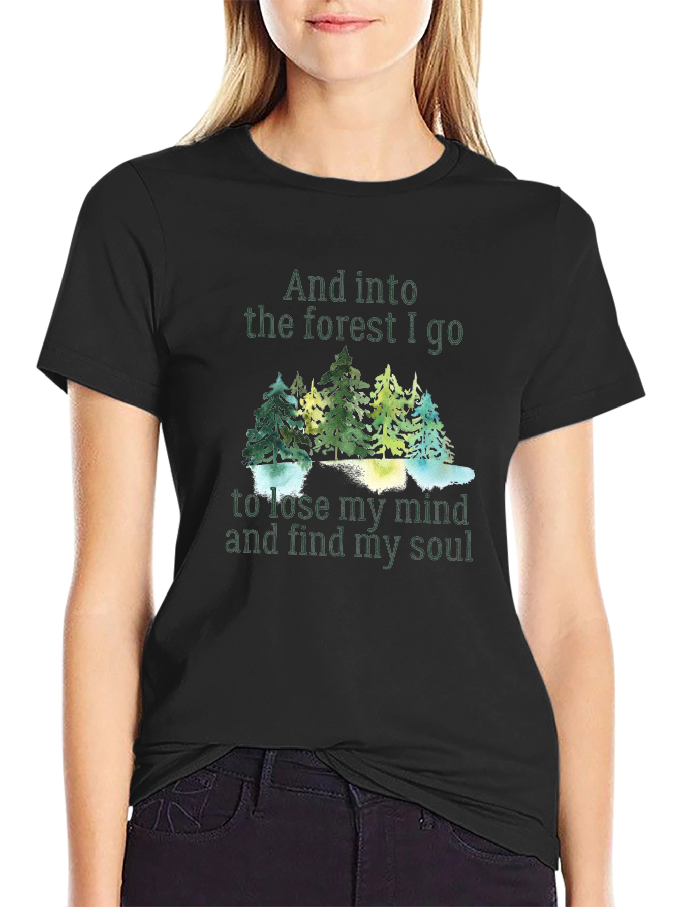 Forest Soul Graphic T-Shirt - Wanderlust Design