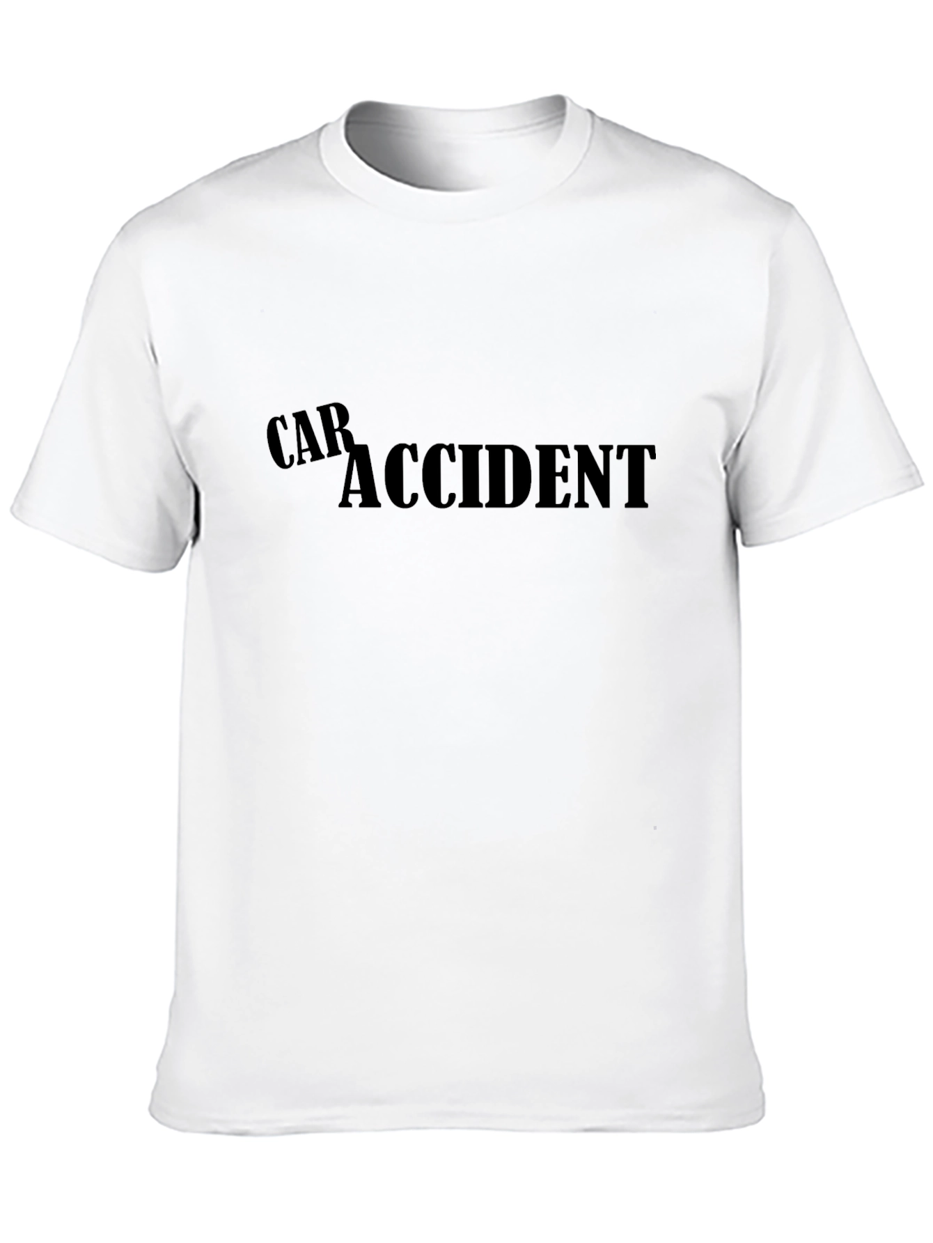 Car Accident T-Shirt - Bold Graphic Tee