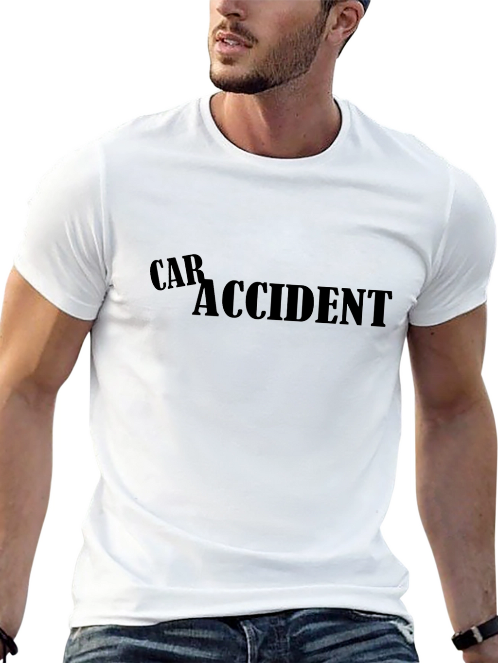 Car Accident T-Shirt - Bold Graphic Tee