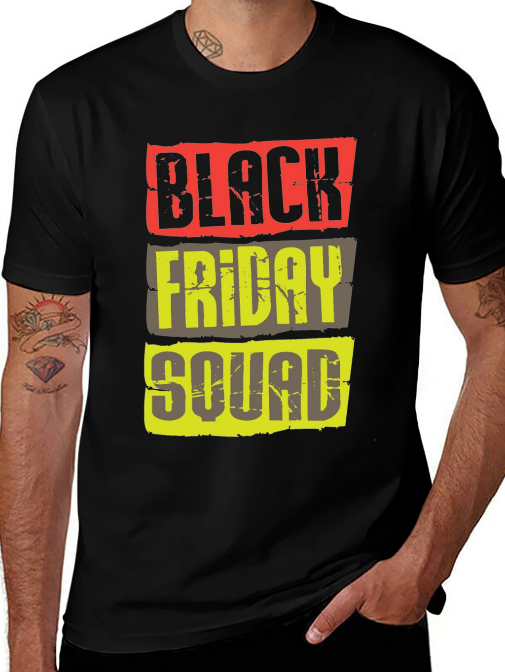 Black Friday Squad T-Shirt - Stylish Holiday Apparel