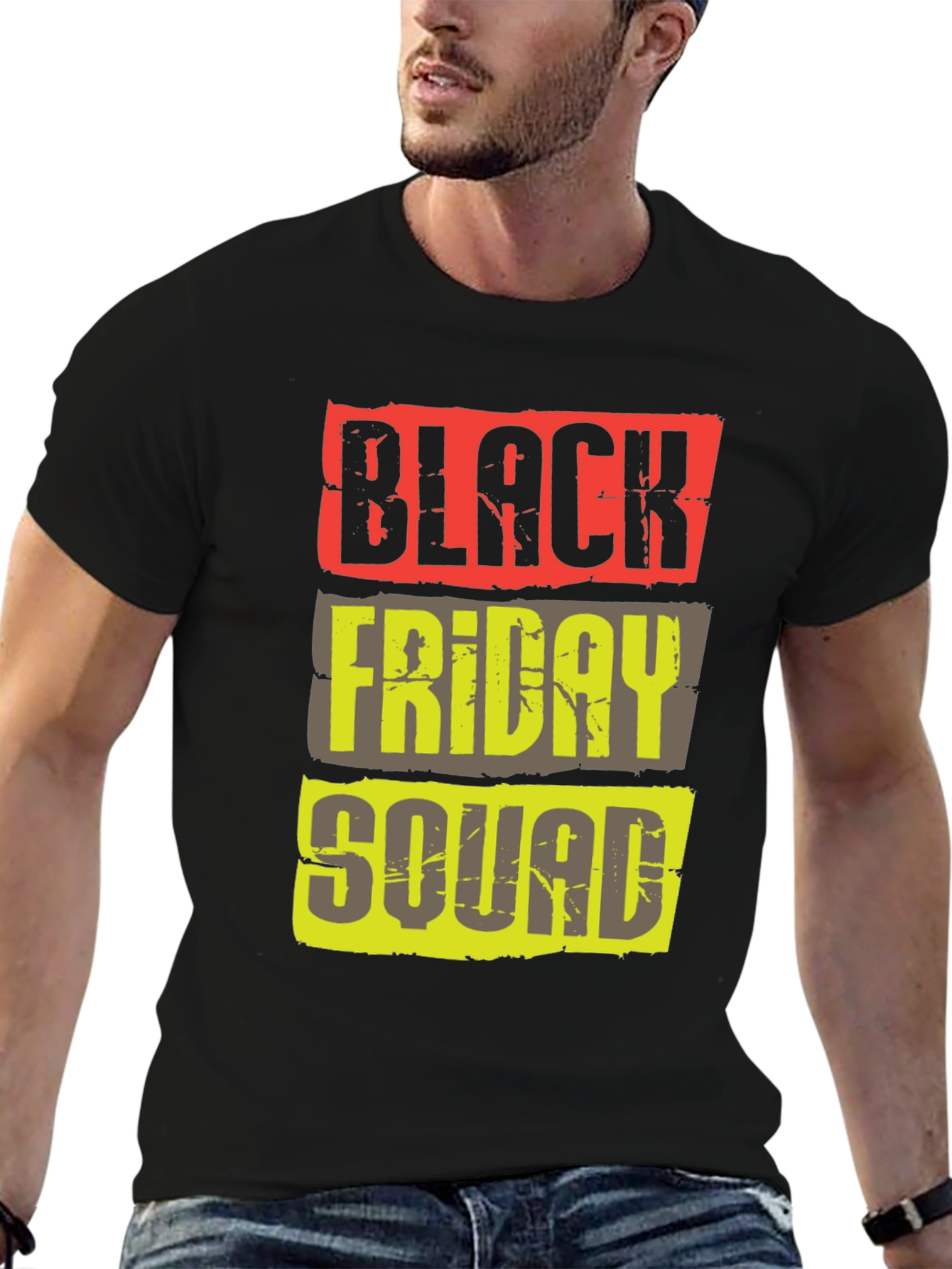 Black Friday Squad T-Shirt - Stylish Holiday Apparel