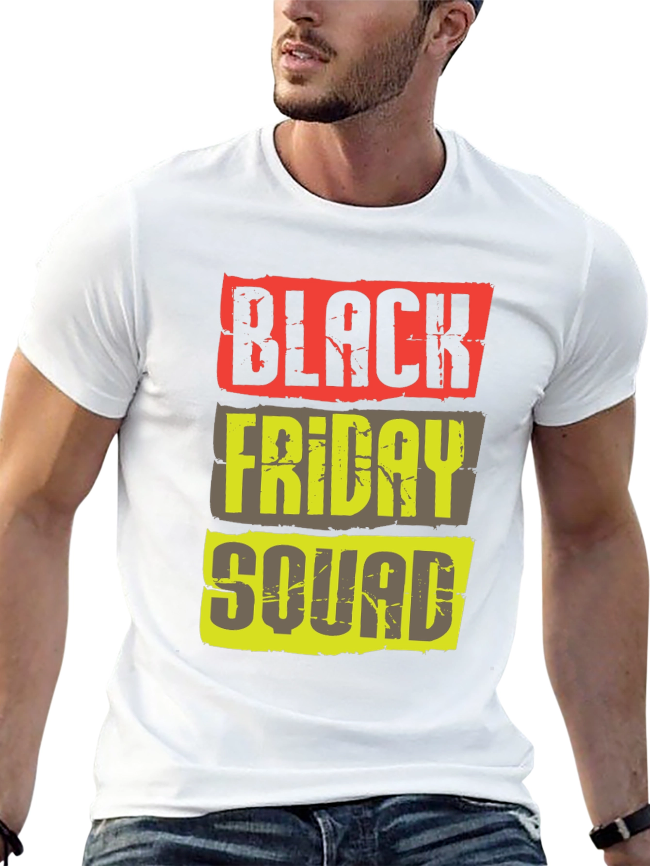 Black Friday Squad T-Shirt - Stylish Holiday Apparel