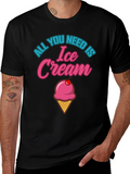 All You Need is Ice Cream Graphic T-Shirt