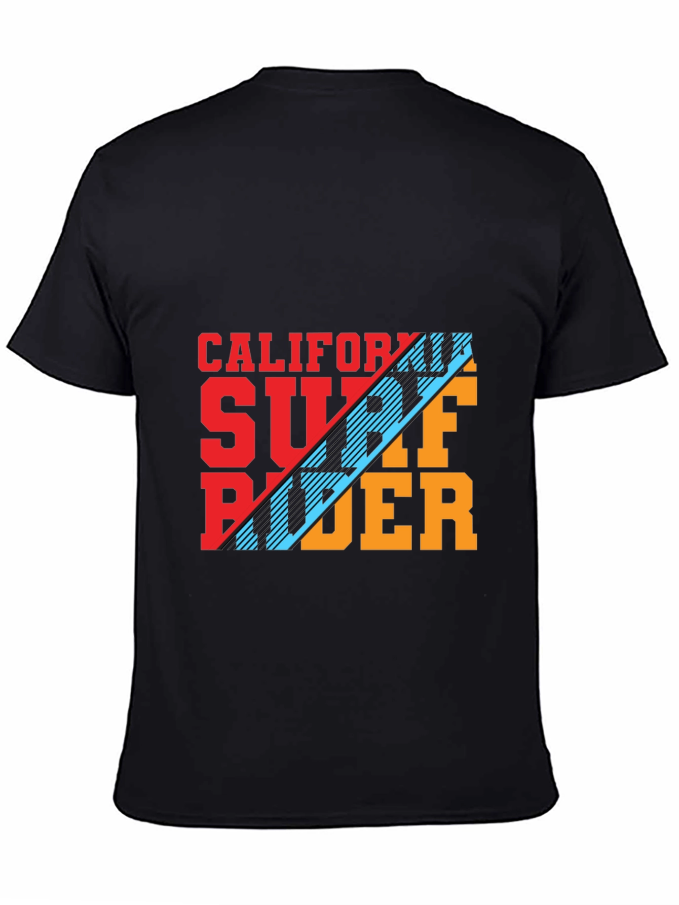 California Surf Rider Graphic Tee - Trendy Casual Style