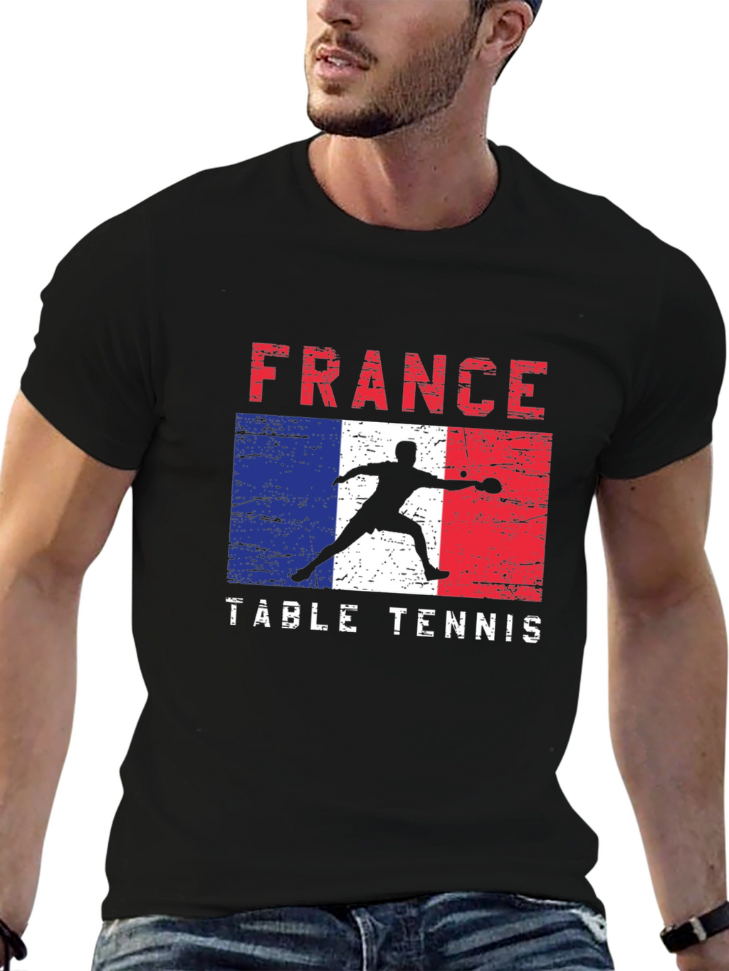 France Table Tennis T-Shirt