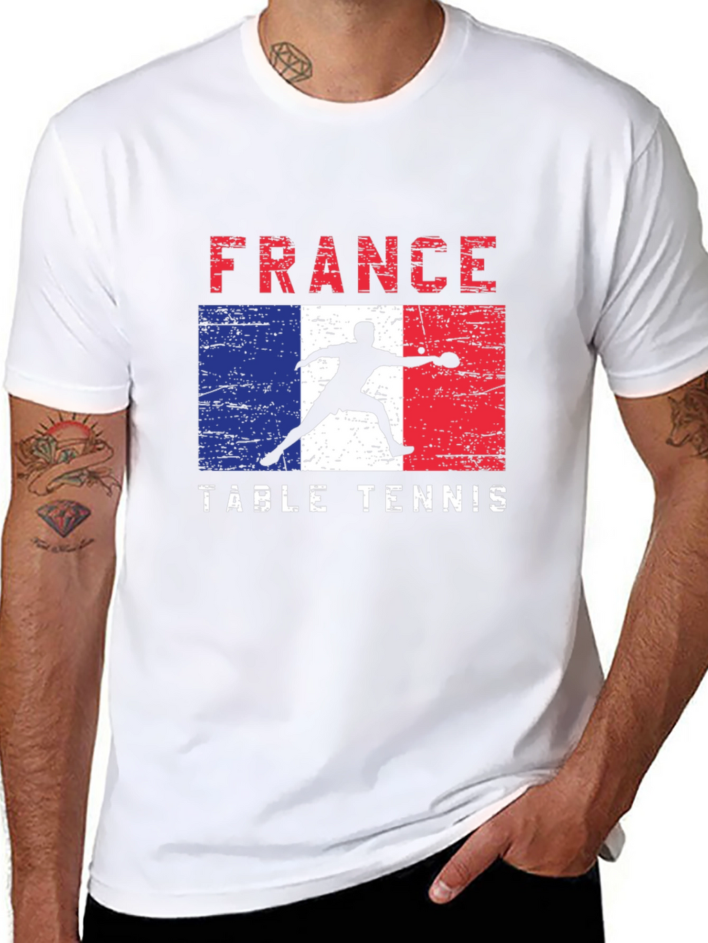 France Table Tennis T-Shirt