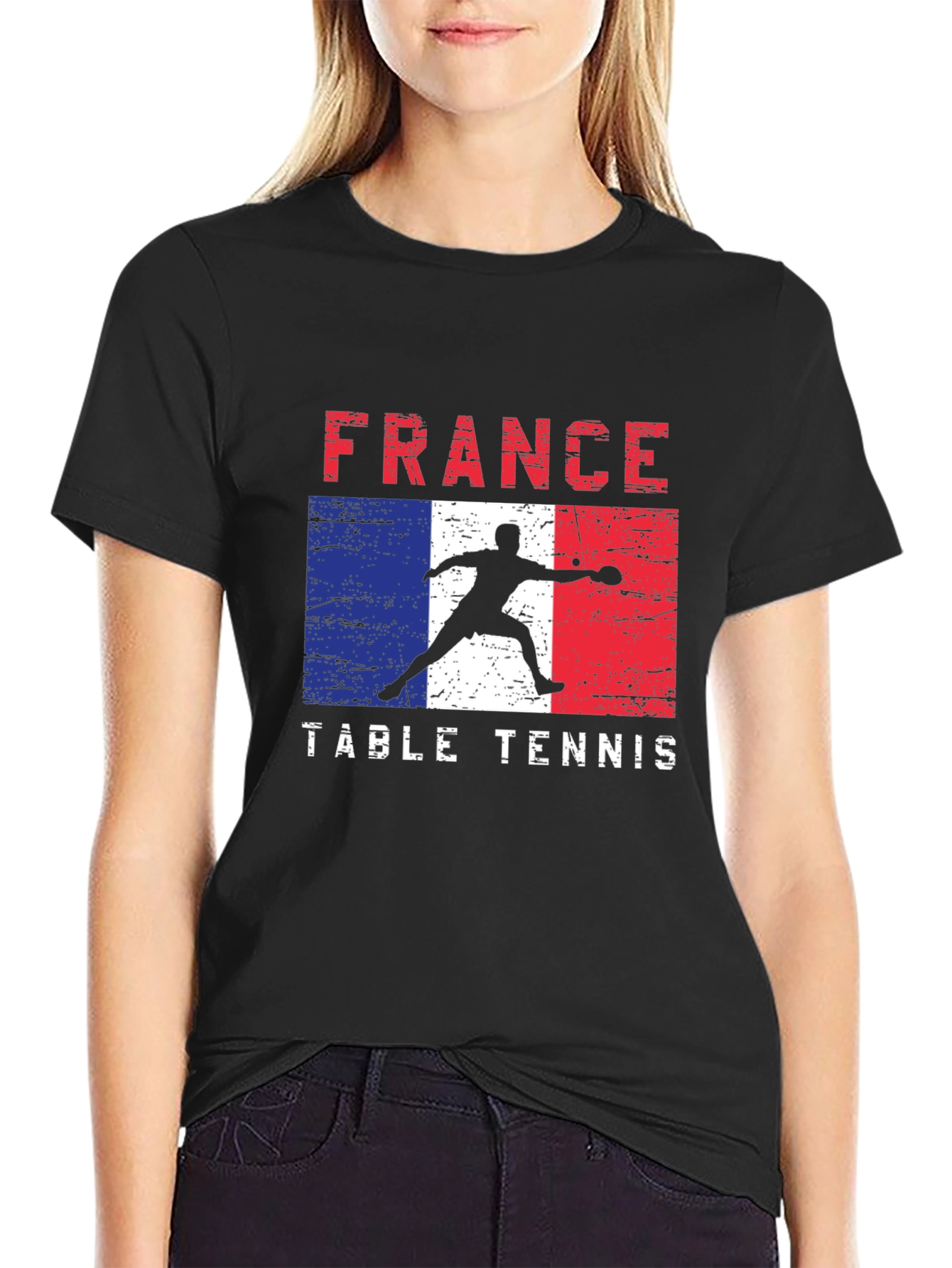 France Table Tennis T-Shirt