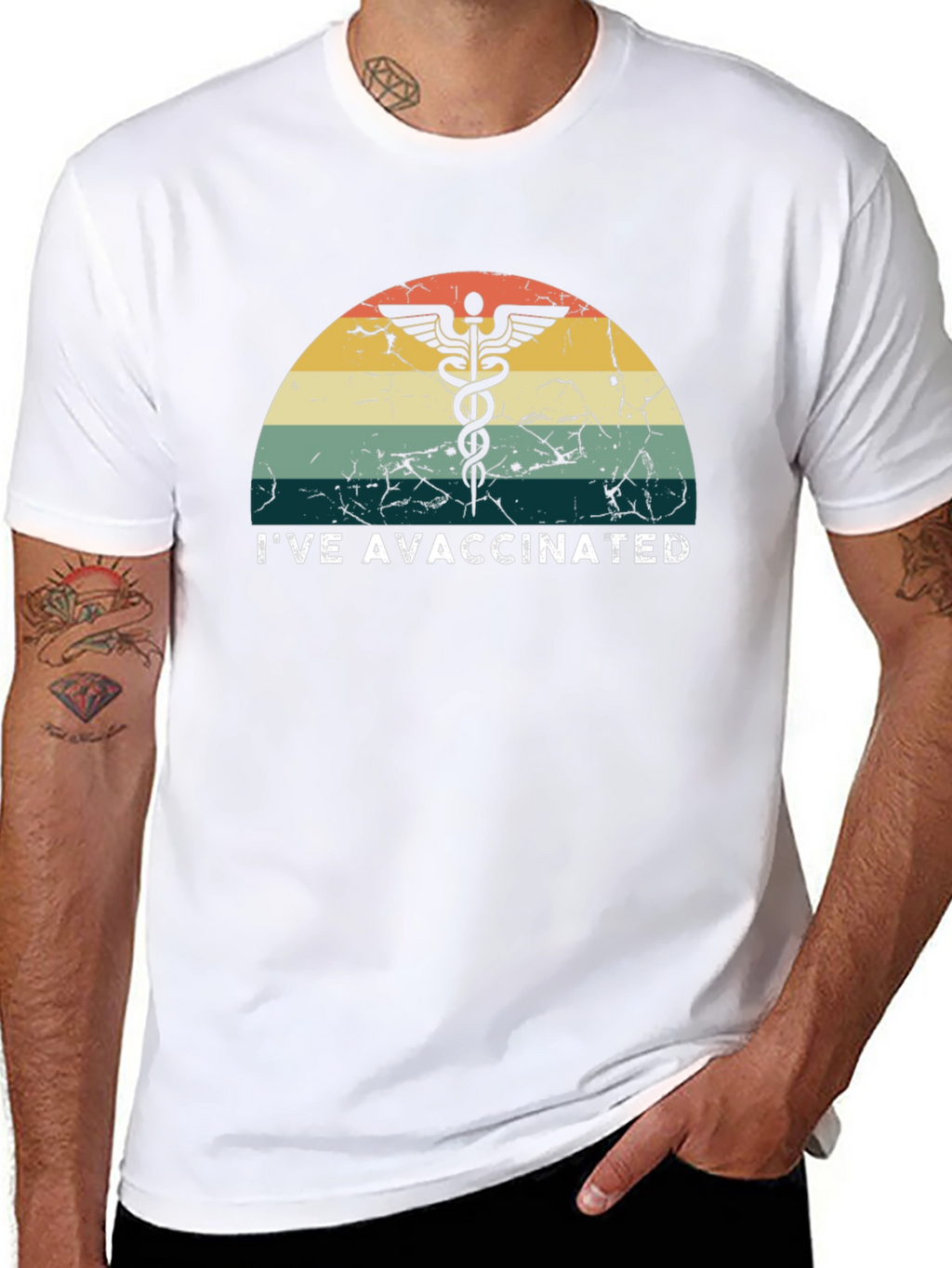 Ive Avaccinated Retro T-Shirt