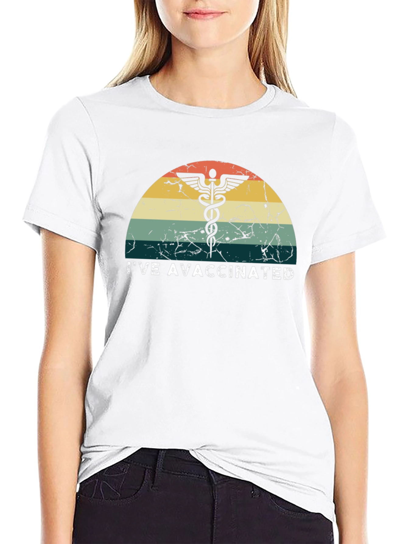 Ive Avaccinated Retro T-Shirt