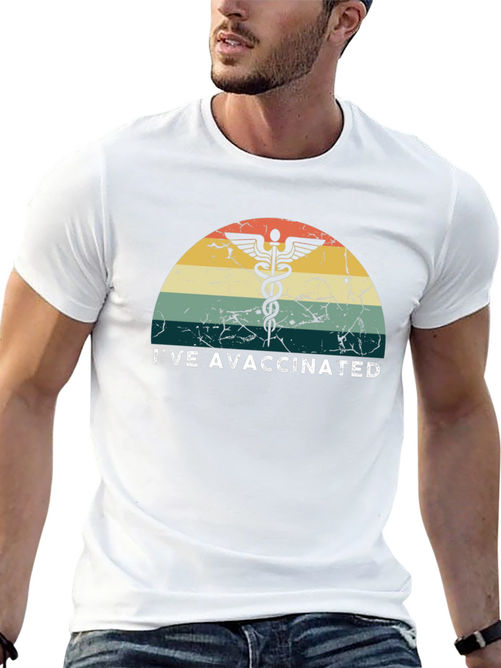 Ive Avaccinated Retro T-Shirt