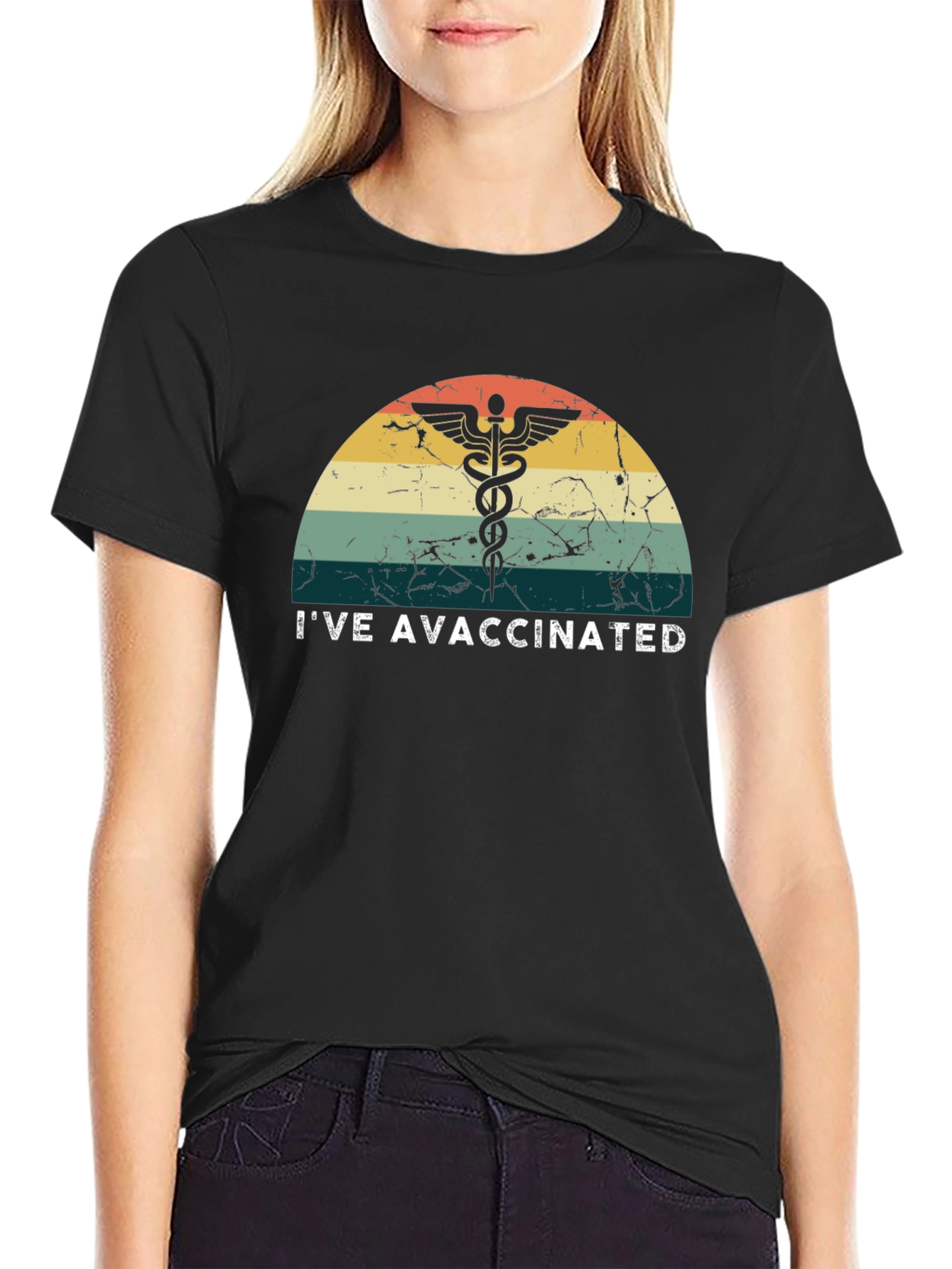 Ive Avaccinated Retro T-Shirt