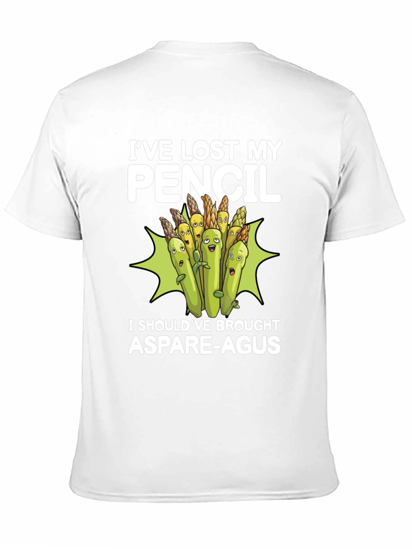 Funny Asparagus Graphic T-Shirt